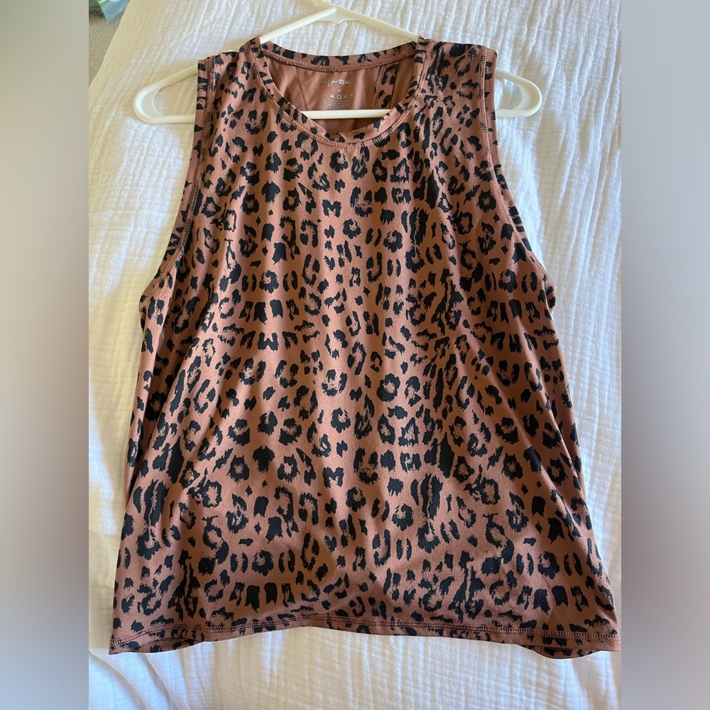 Gottex Animal Print Tank Top | Size : M